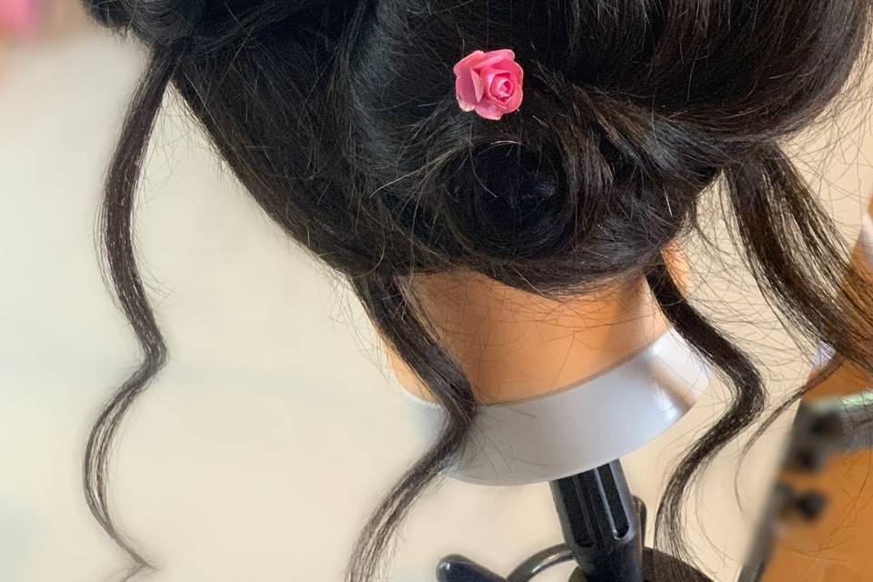 Chignon Mariée Bohème