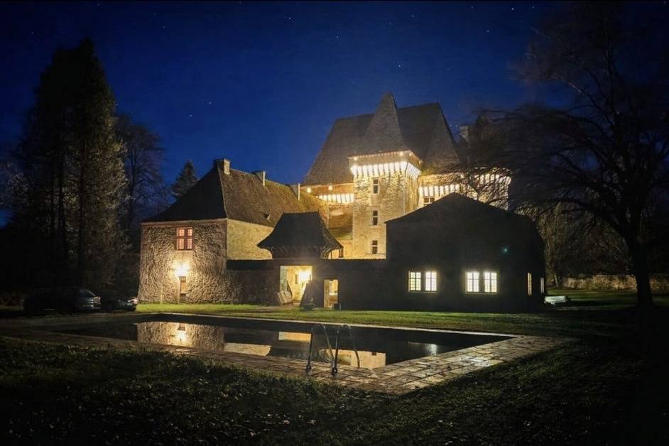 Château de nuit