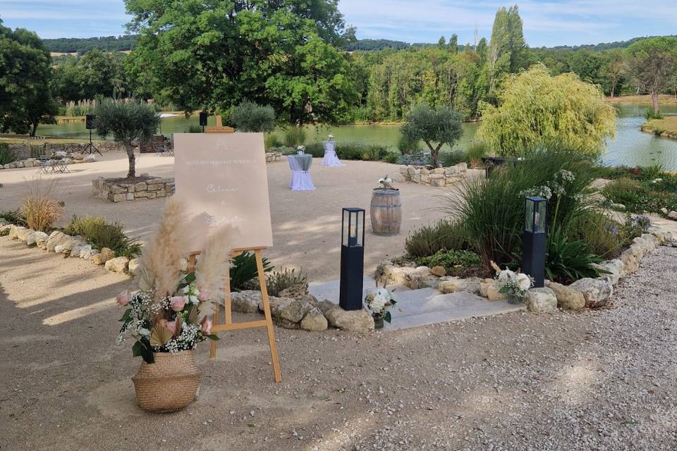 Panneau de bienvenue