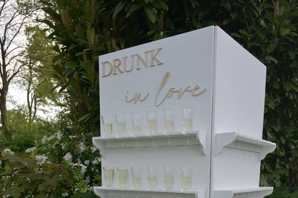 Mur à champagne