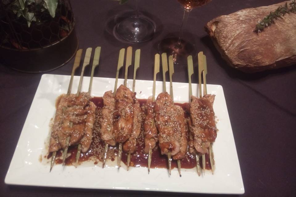 Brochette yakitori