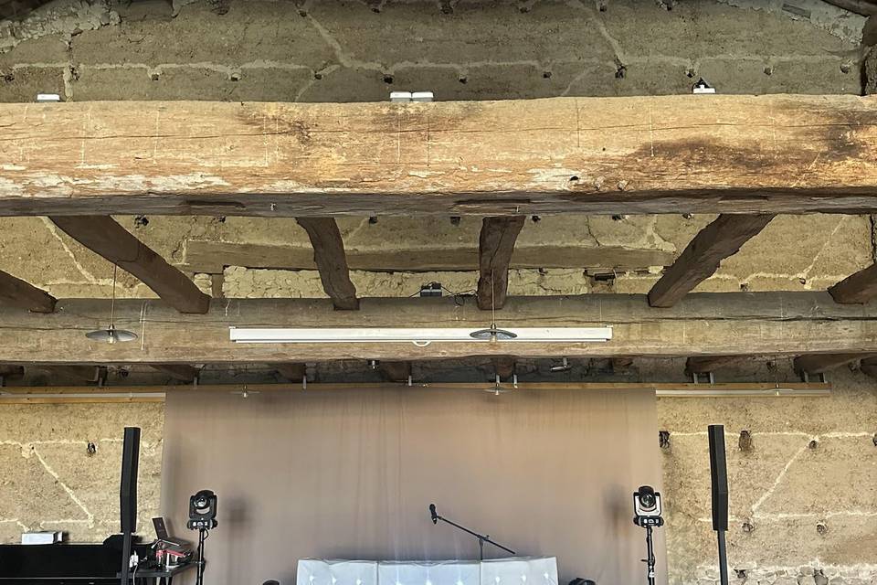 Installation mariage
