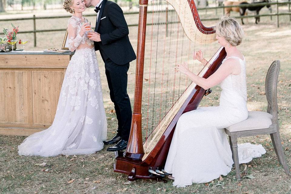 Mariage harpe