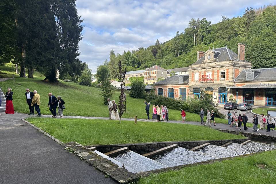 Arrivée au Parc Impérial