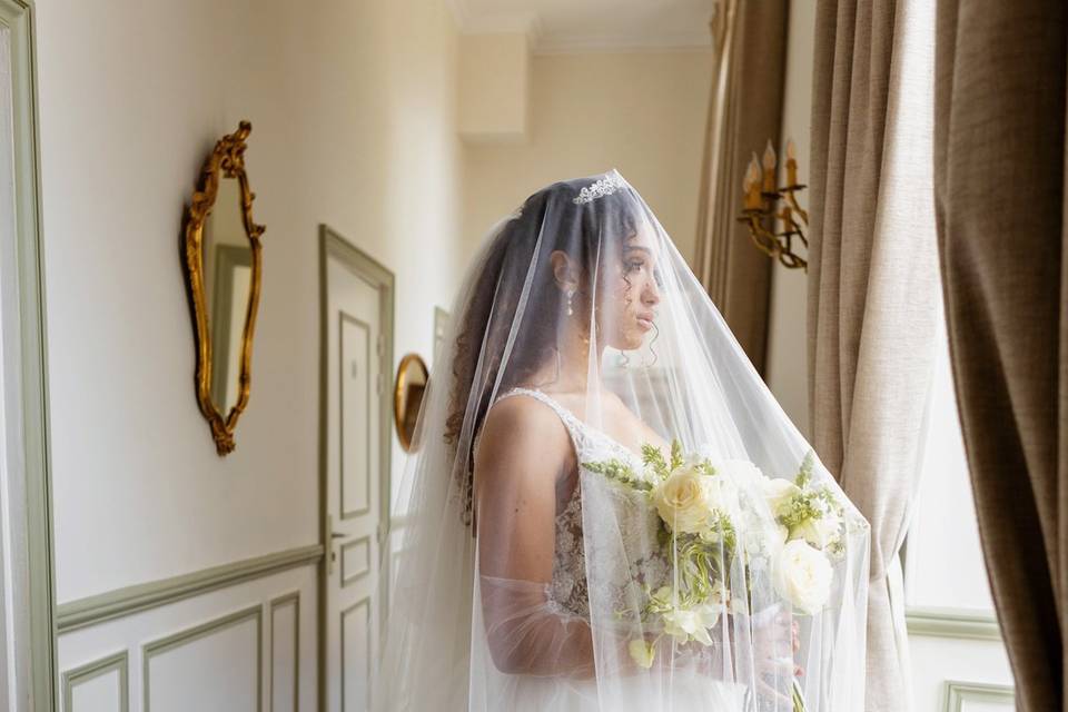 Portrait de la mariée