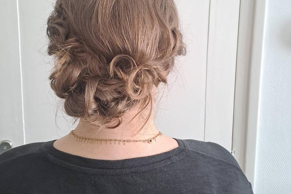 Chignon invitée