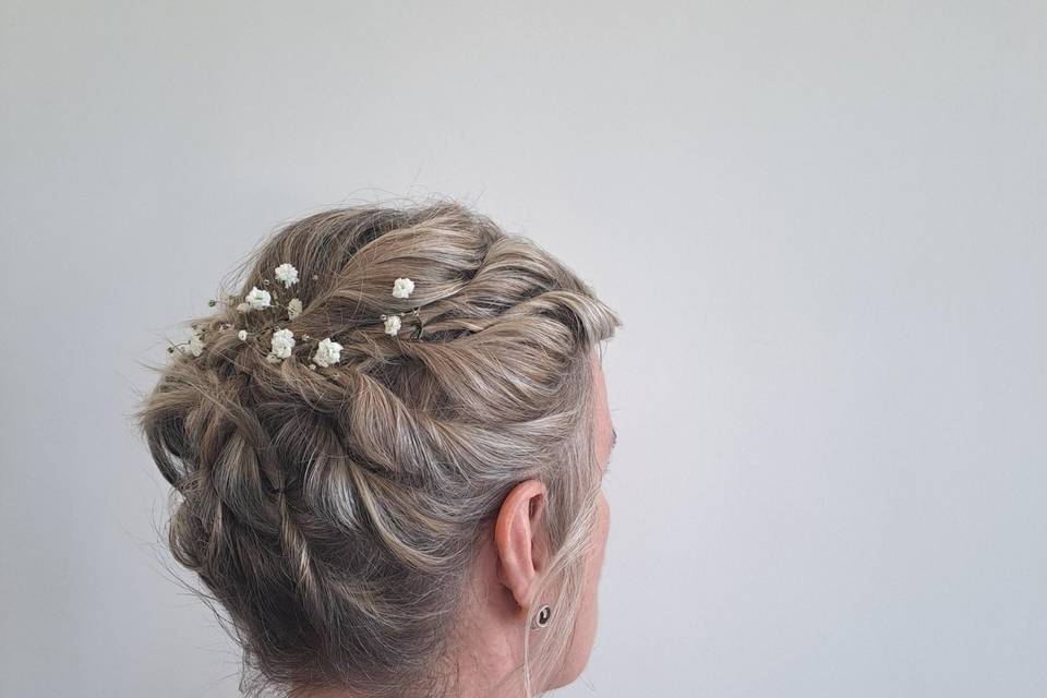 Chignon invitée