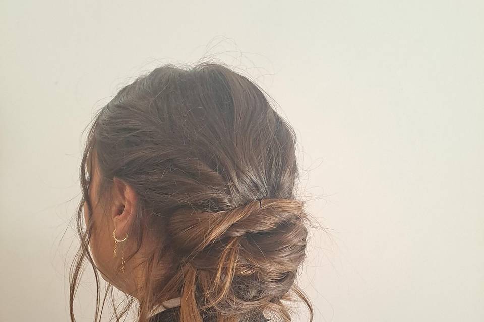 Chignon invitée