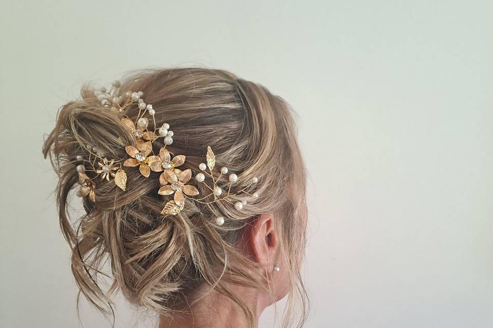 Chignon invitée