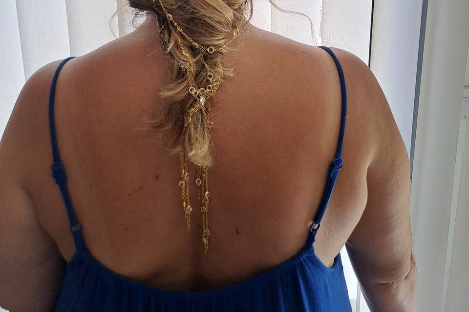 Chignon invitée