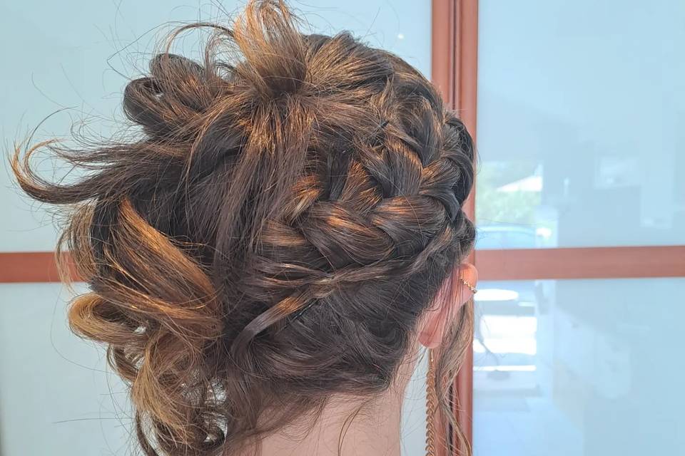 Chignon invitée