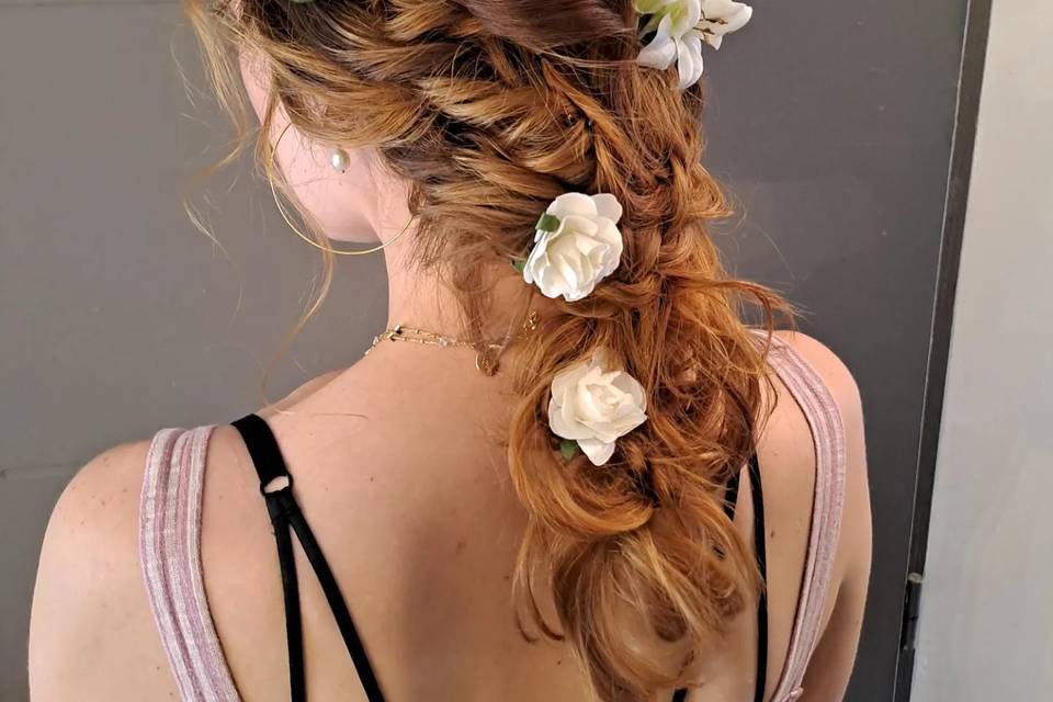 Chignon invitée