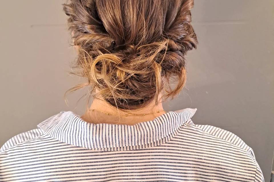 Chignon invitée