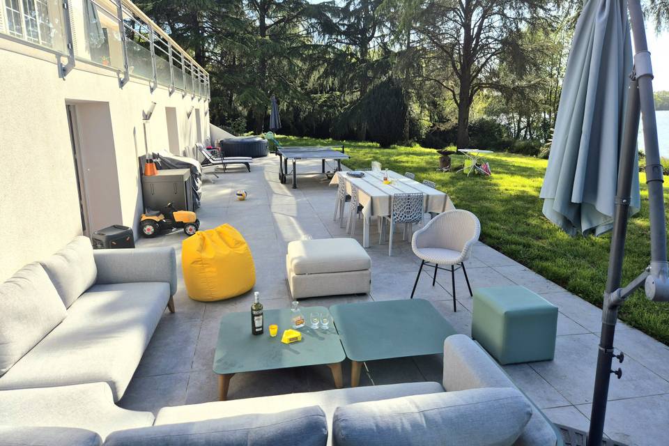 Un jardin sur l'Erdre