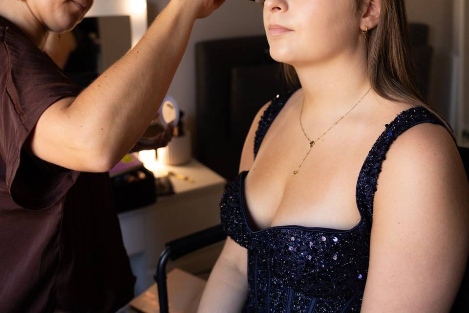 Maquillage lumineux