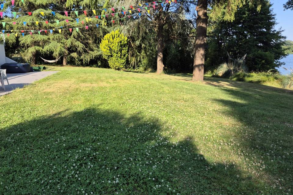 Un jardin sur l'Erdre