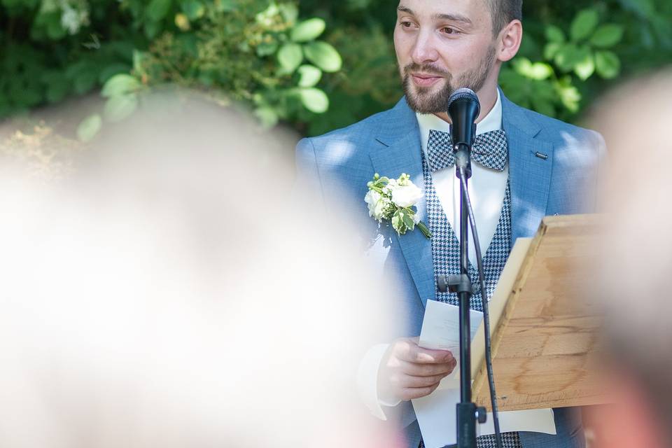 Discours du marié