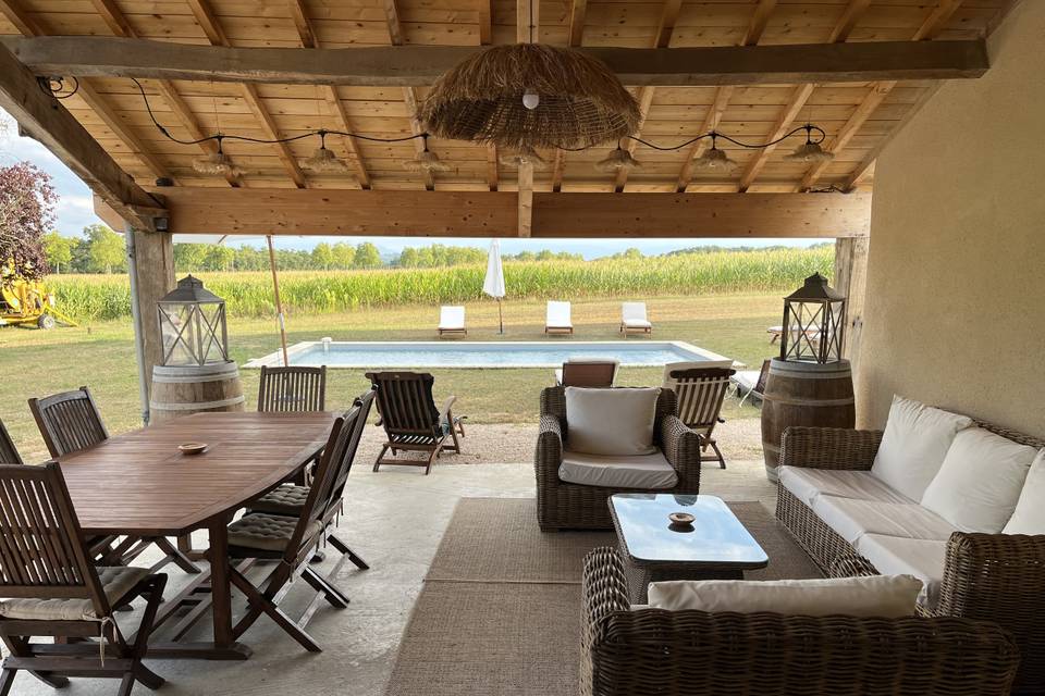 Terrasse piscine