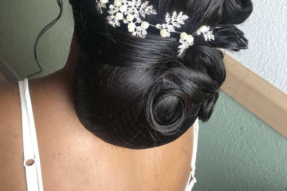 Chignon mariée