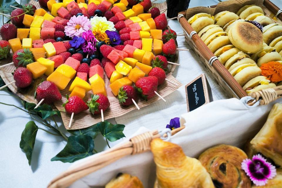 Brunch coloré