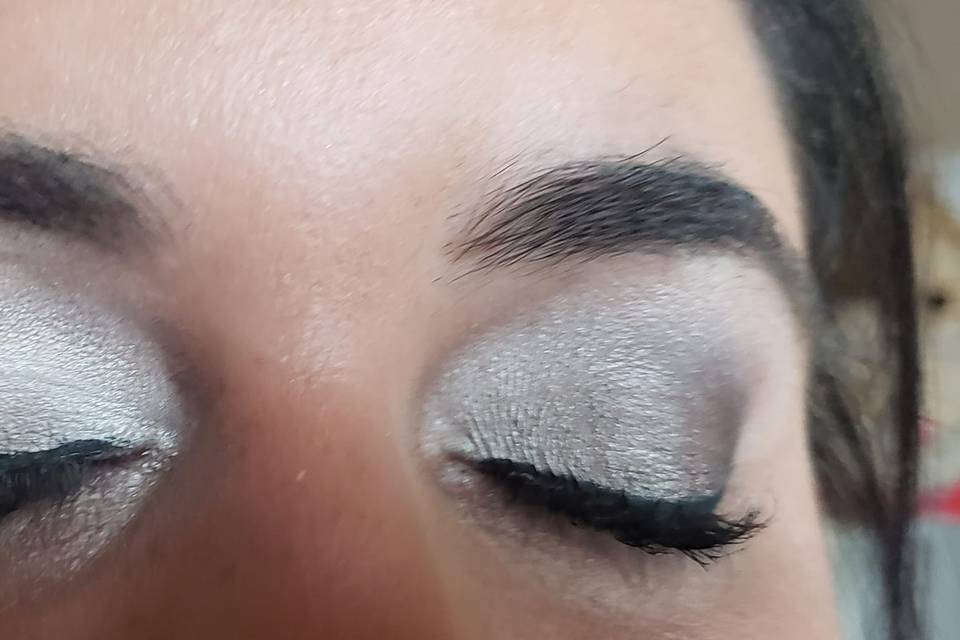 Exemple de maquillage mariée