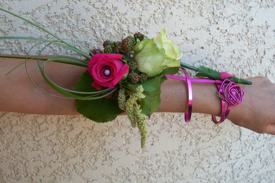 Bracelet fleuri