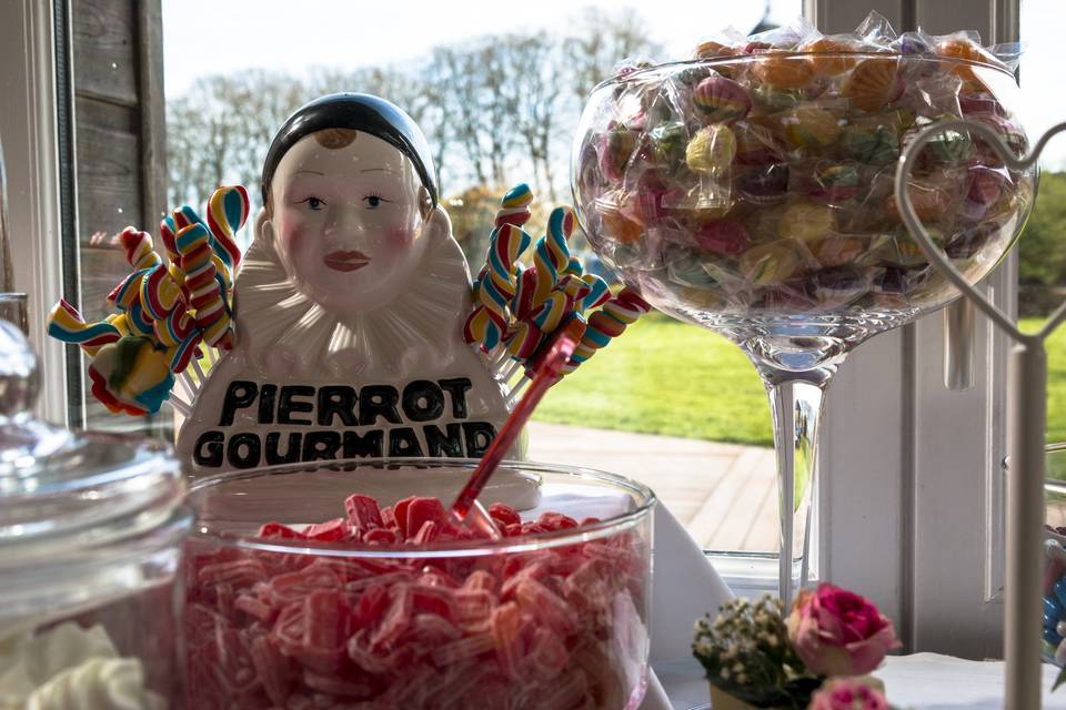 Table guinguette romantique