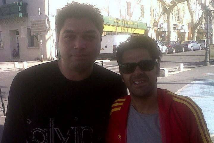 Avec Djamel Debouze