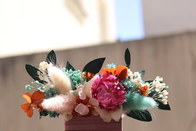 Boutonnière pochette