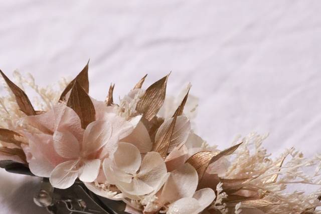Barrete cheveux mariée