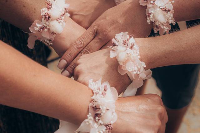 Bracelets floraux