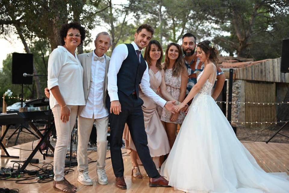 Mariage six fours les plages