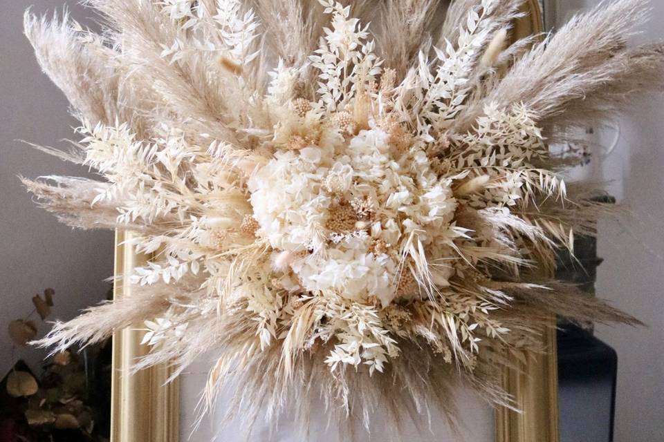 Grand tableau floral