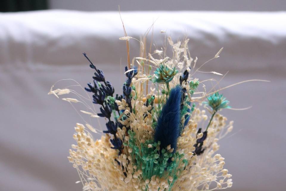 Petit bouquet bleu