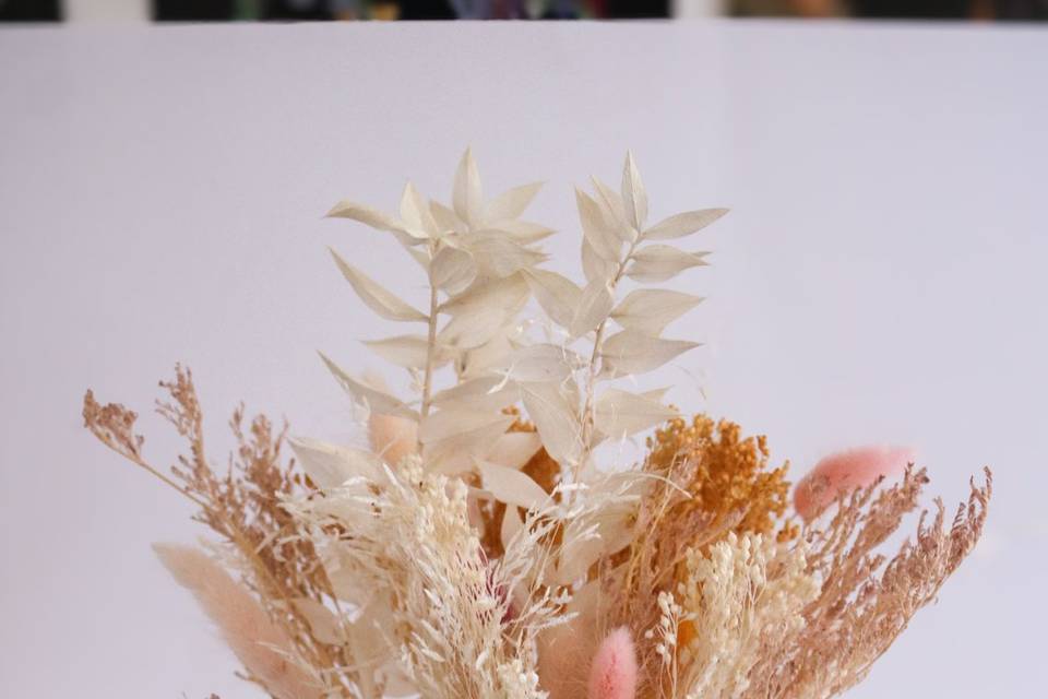 Bouquet tons pâles