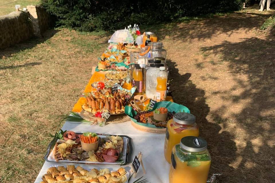 Buffet mariage août 2025