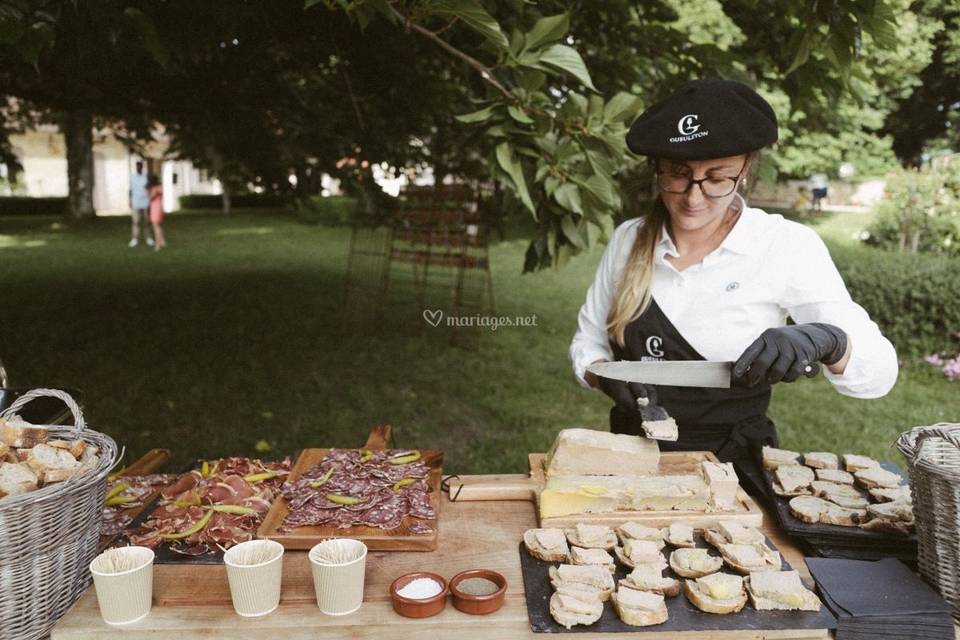 Découpe du foie gras