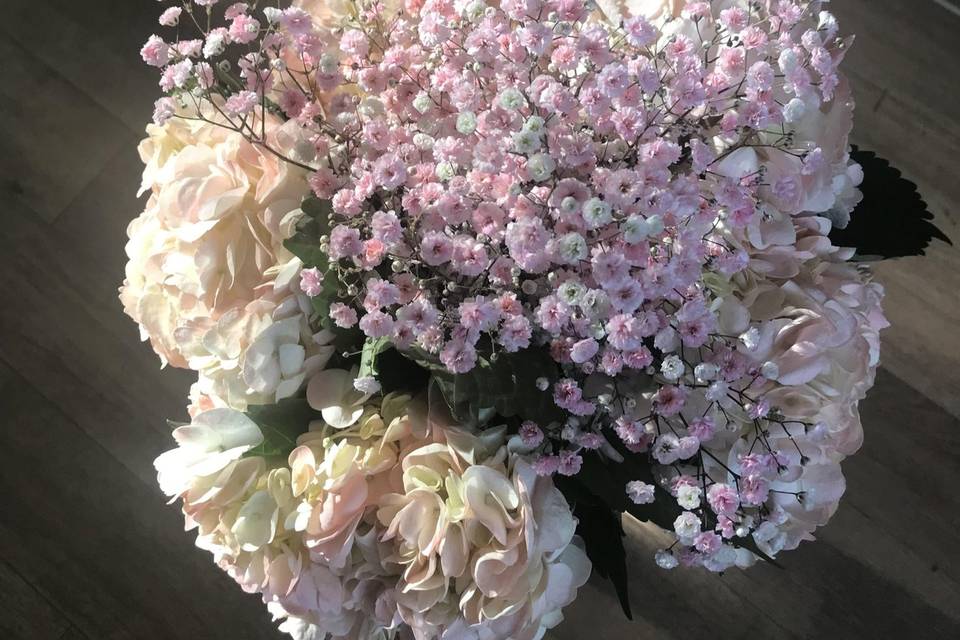 Bleu et rose