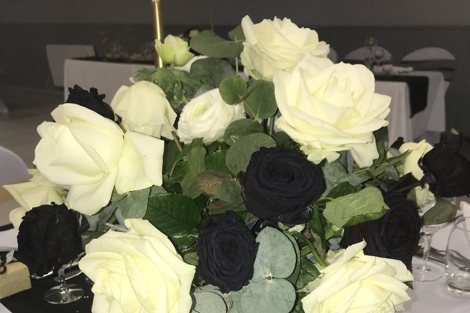 Thème noir & blanc or