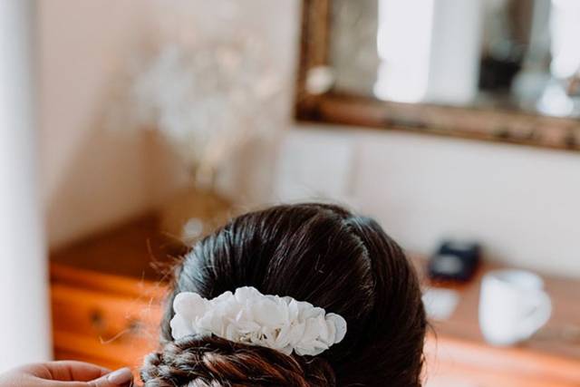 Chignon mariée