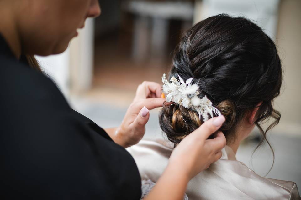 Chignon mariée
