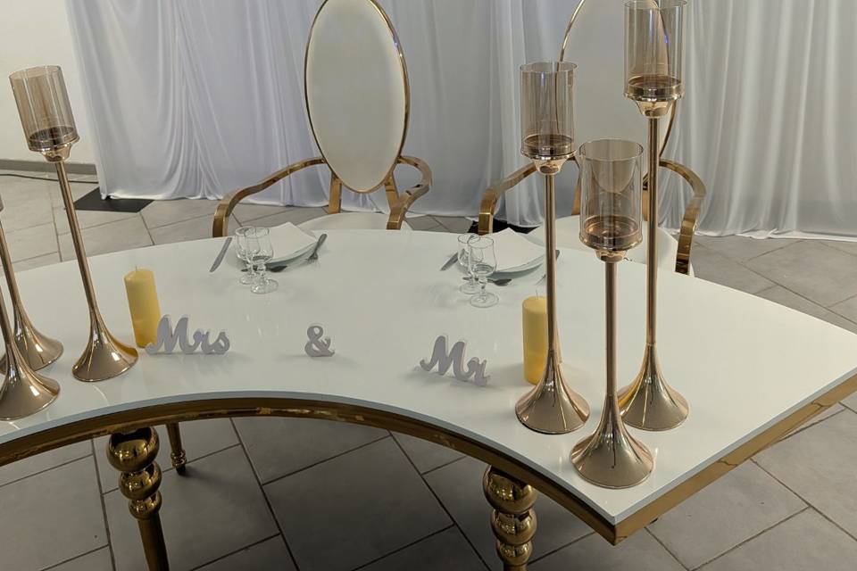 Table d'honneur