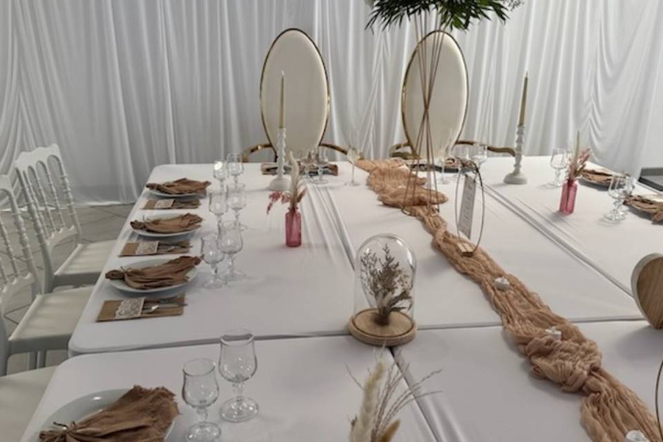 Table d'honneur