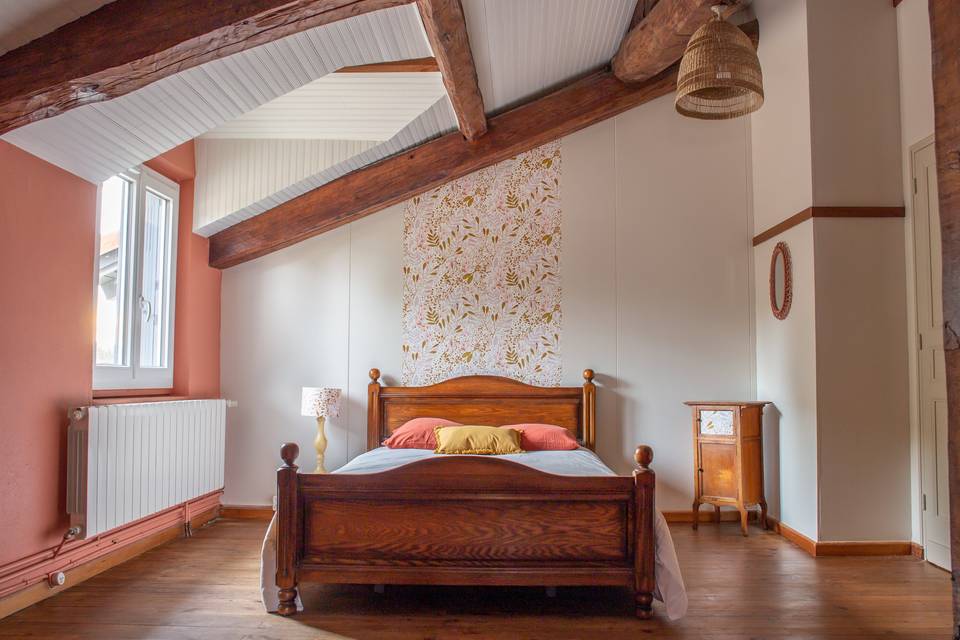 Une chambre du gîte