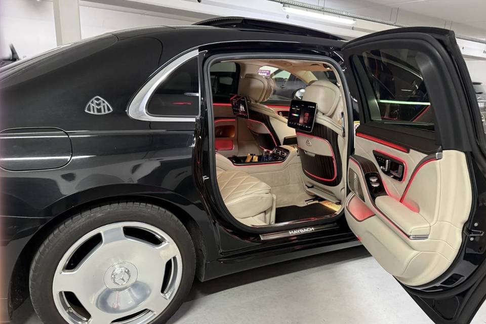 Intérieur Maybach noir