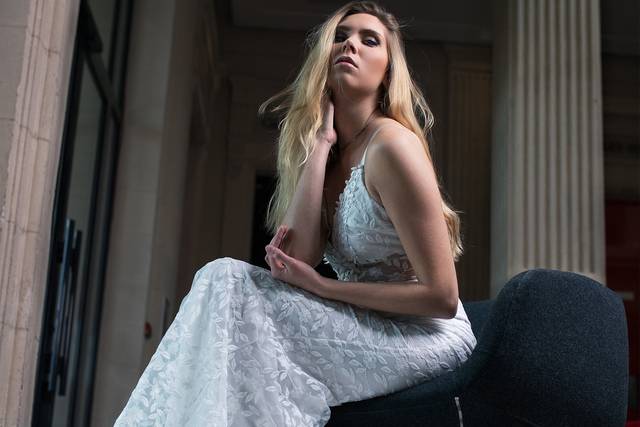 Pose de la mariée