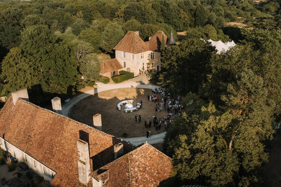 Vue aérienne