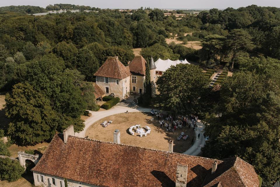 Vue aérienne