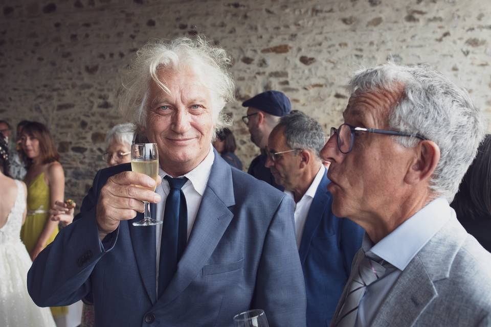 Photo du vin d'honneur