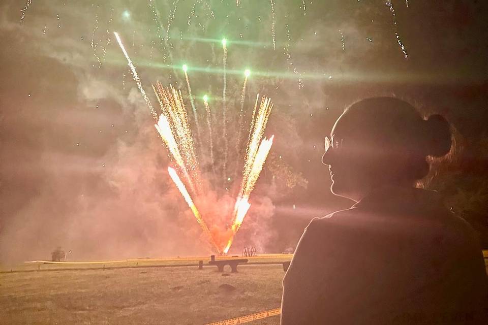 Profiter d’un feu d’artifice